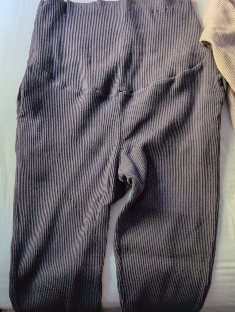 Gelato Pique Pregnancy Ribbed Pant
